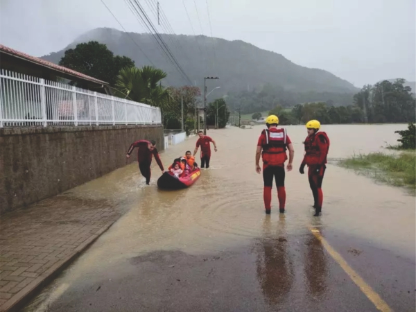 Rio do Sul enchente