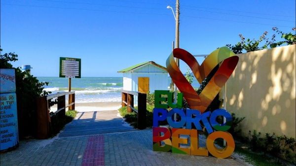 turistas que visitam Porto Belo