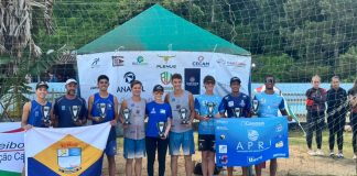 Atletas de Itapema conquistam pódios em competições de vôlei de praia