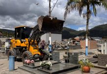 Prefeitura de Itapema reforça limpeza e manutenção no Cemitério Municipal para o Dia de Finados