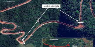 Serra do Faxinal terá interdição total do tráfego por quatro meses