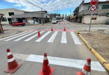 Detrami intensifica reforço da sinalização viária em diversos bairros de Itapema