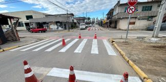 Detrami intensifica reforço da sinalização viária em diversos bairros de Itapema