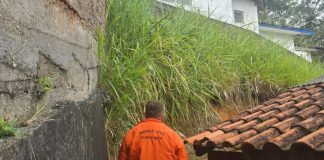 Defesa Civil de Porto Belo anuncia conclusão do projeto para muro de contenção aos fundos de escola no bairro Araçá