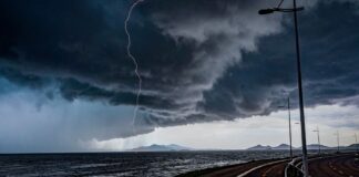 Frente fria traz chuva e risco de temporais isolados para Santa Catarina nesta semana
