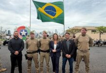Itapema recebe reforço de dez novos policiais militares
